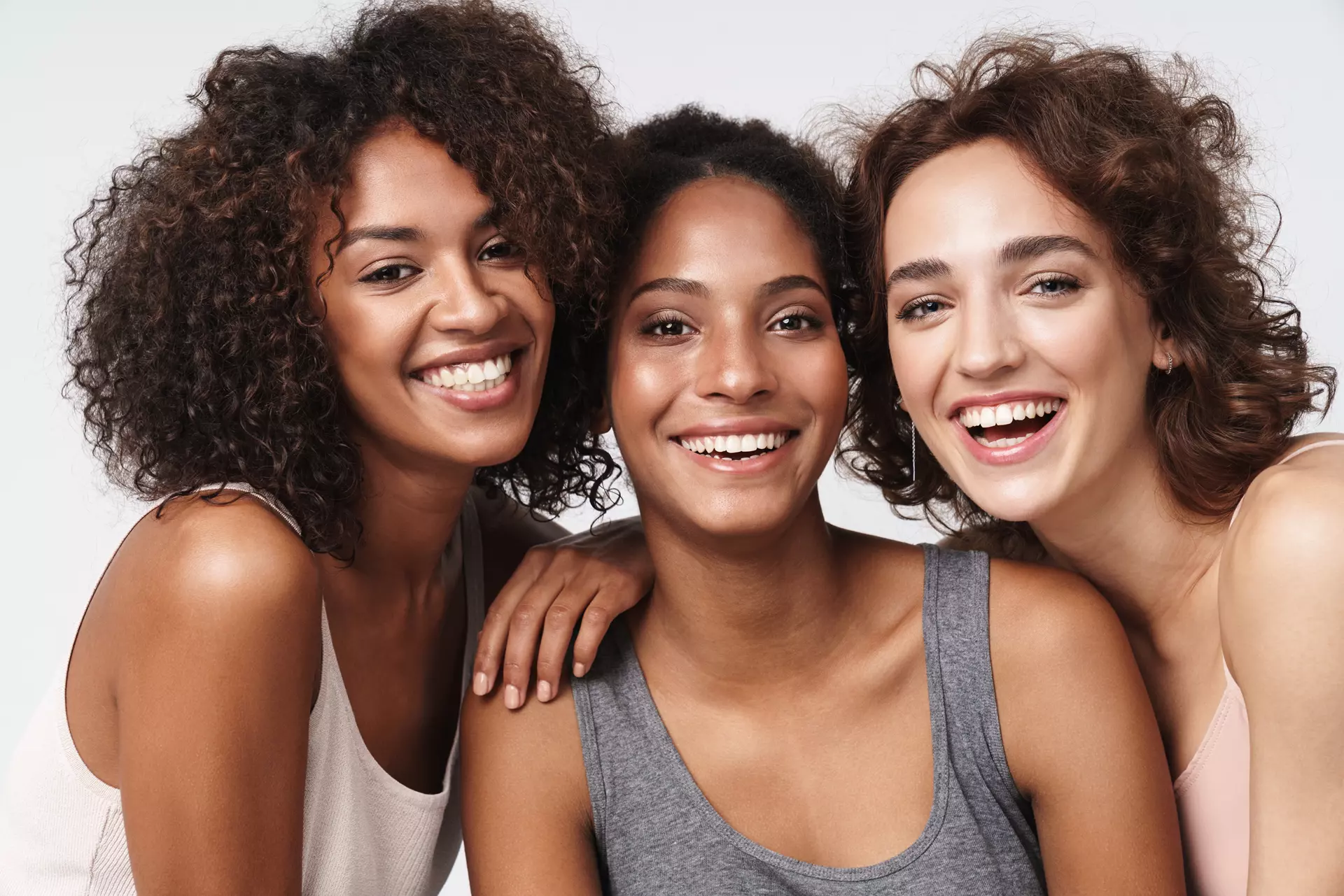 Patients smiling after a positive care experience at Specialty Chronic Pain Center